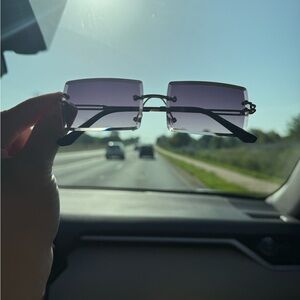 Amazon Women's Purple Sunglasses
